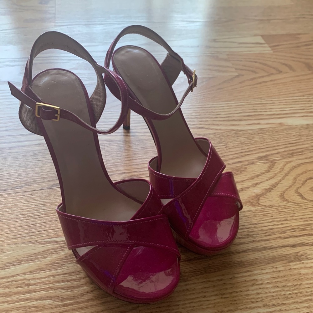 Pink Stuart Weitzman stilettos